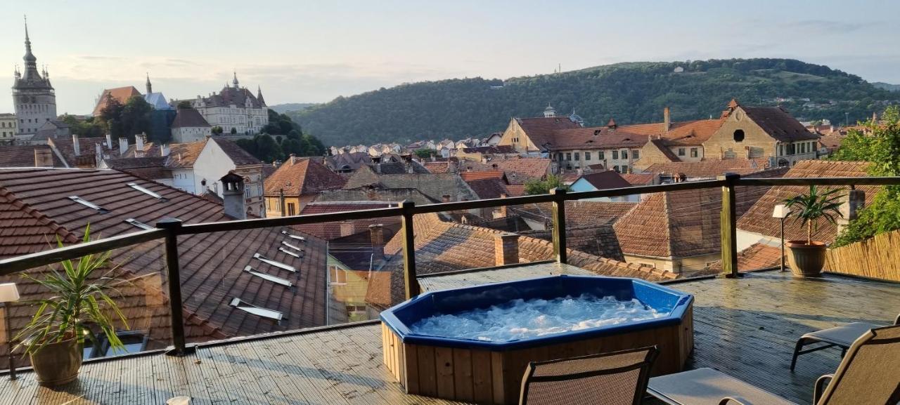Am Goldberg Hotell Sighişoara Eksteriør bilde