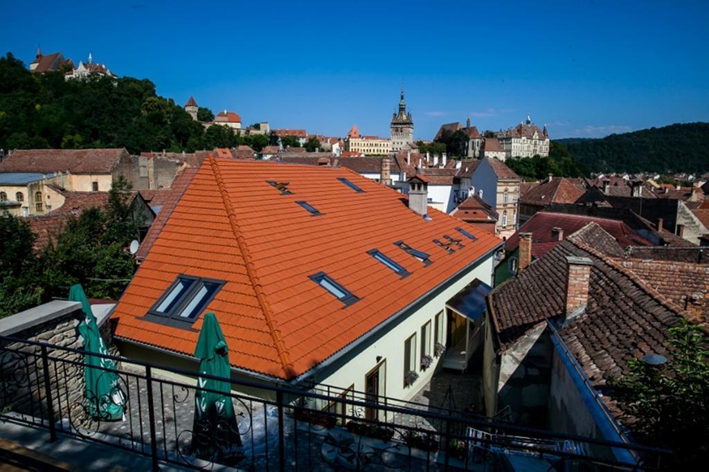 Am Goldberg Hotell Sighişoara Eksteriør bilde